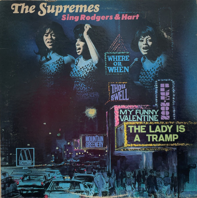 SUPREMES / The Supremes Sing Rodgers & Hart (Motown, 659, LP)