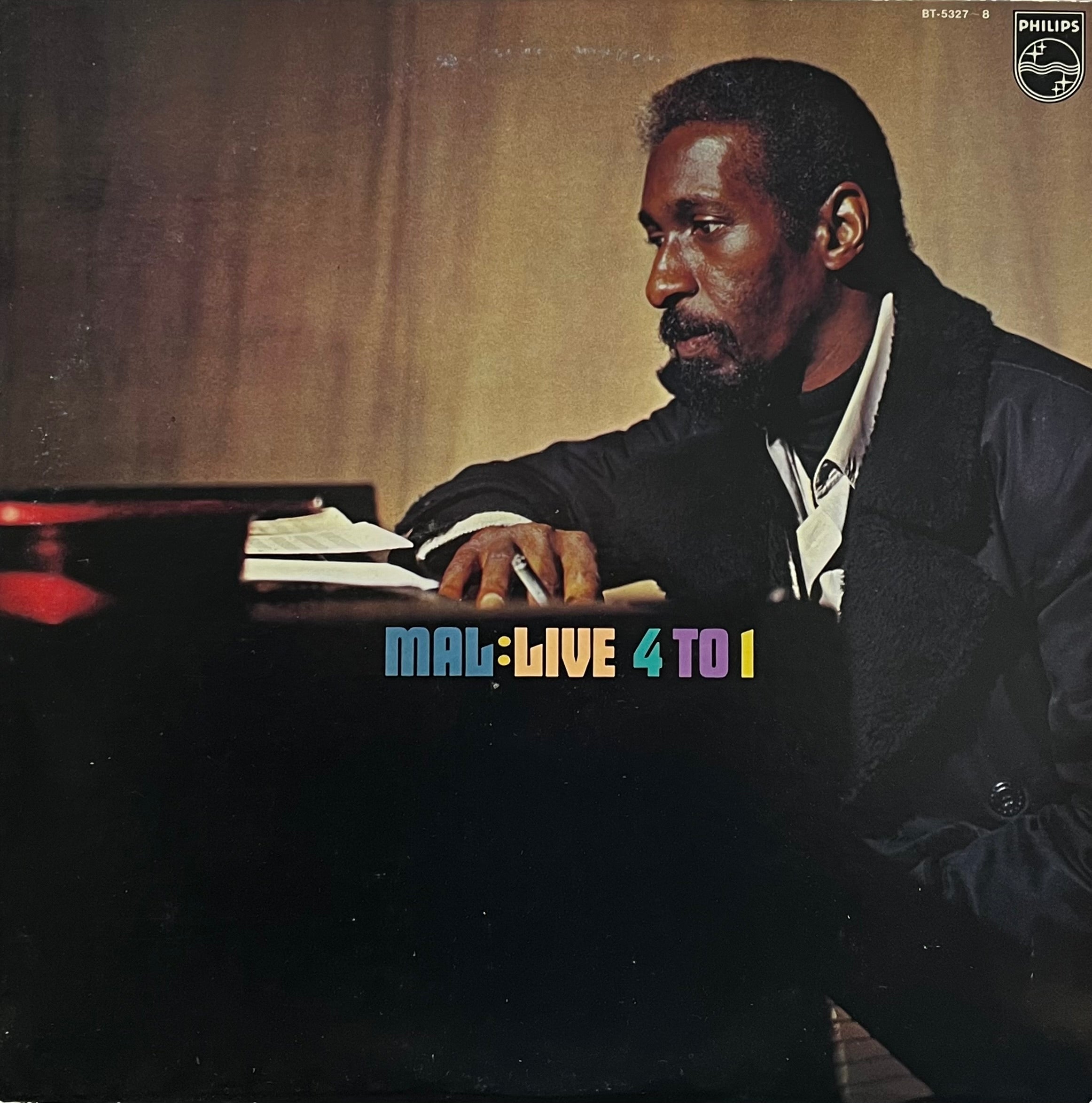 MAL WALDRON / Mal: Live 4 To 1 (Philips – BT-5327-8, 2LP) – TICRO