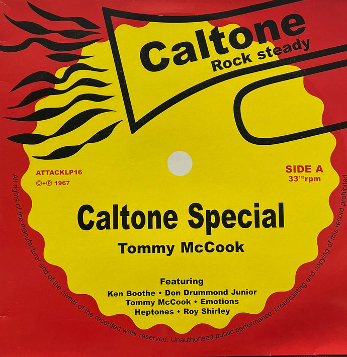 V.A. (Tommy McCook, Ken Boothe) / Caltone Special (	Attack – ATTACKLP16, 2LP)