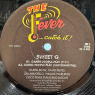 SWEET G / Games People Play (Reissue, 12inch)