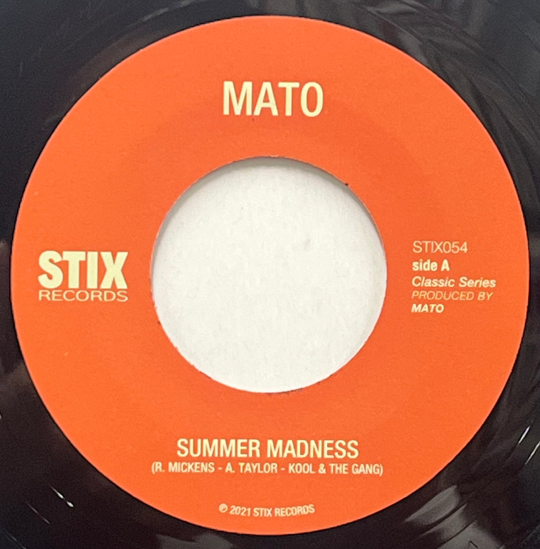 Mato / Summer Madness (Stix – STIX054, 7inch) – TICRO MARKET