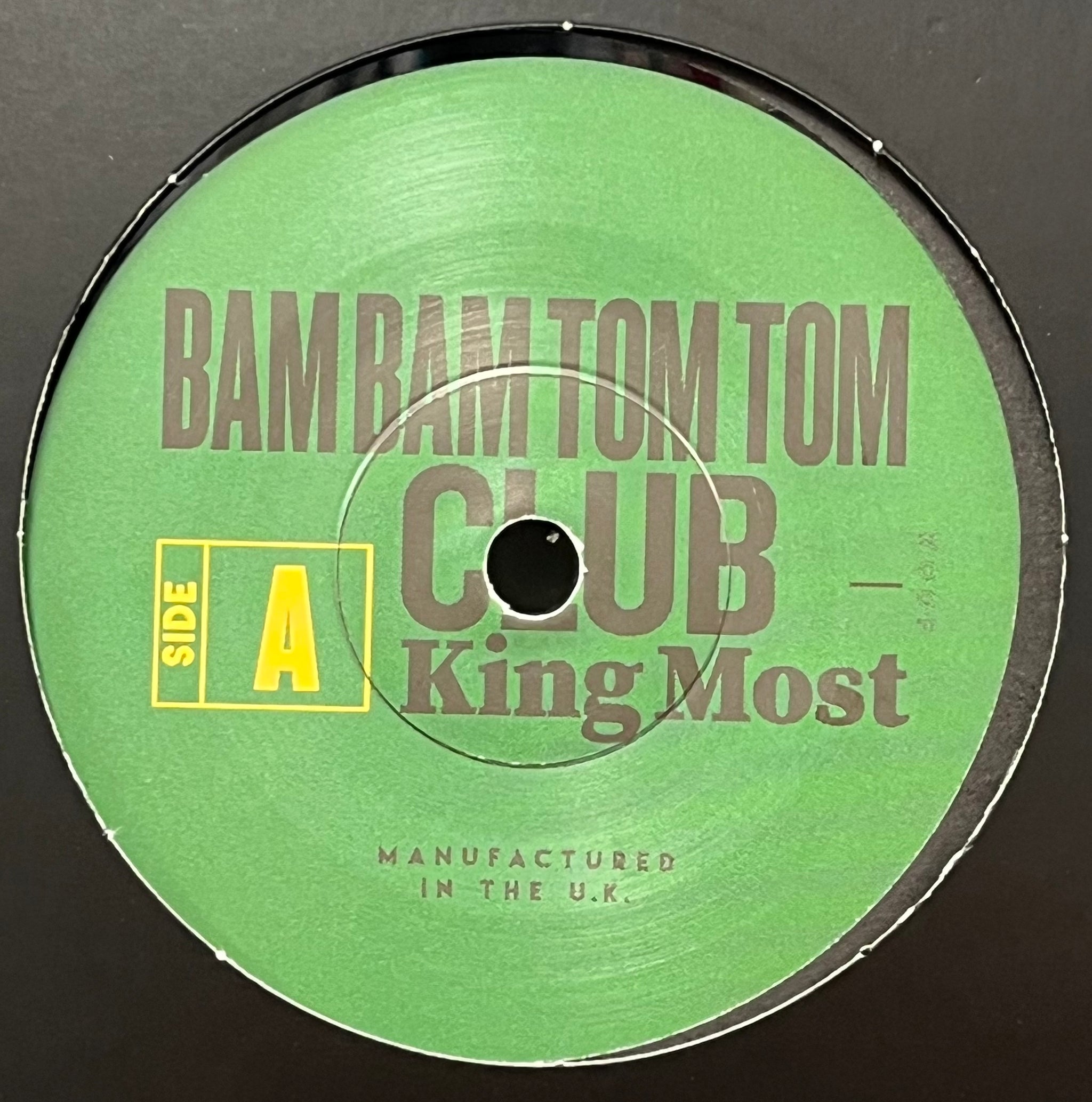 King Most / Bam Bam Tom Tom Club / Reggae For Roy (KM001, 7inch