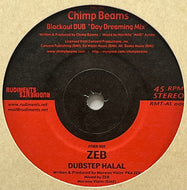 CHIMP BEAMS - ZEB / Blackout Dub / Dubstep Halal (Rudiments – RMT-AL009, 7inch)