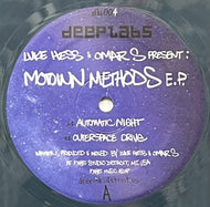 Luke Hess & Omar S / Motown Methods E.P. (DeepLabs – DL 004, 12inch) Grey Marbled Vinyl