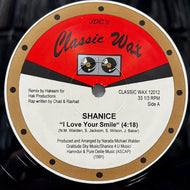 SHANICE - DIANA ROSS / I Love Your Smile/Once In The Morning (Classic Wax 12012, 12inch)