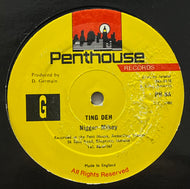 NIGGER MIKEY - JOHNNY P / Ting Deh / Every Possie Follow Me (Penthouse Records – PH 8, 12inch)