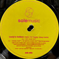 COOLY'S HOT BOX / Make Me Happy (Deep Inside) (KOY & DJ Spinna Remixes) (sole x05x, 12inch)