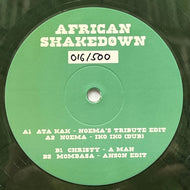 V.A. / African Shakedown (African Shakedown – ASD1, 12inch) Green Vinyl