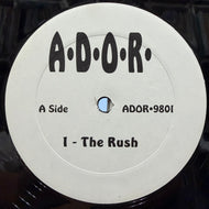 A.D.O.R. / The Rush / Ruthless Confrontation (ADOR-9801, 12inch)