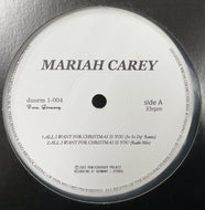 MARIAH CAREY / All I Want For Christmas Is You / Emotions (Duorm 1-004,12inch)