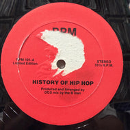 DOUBLE DEE & STEINSKI / Lesson 3 - History Of Hip Hop (RPM 101, 12inch) Reissue