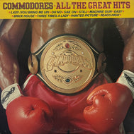COMMODORES / All The Great Hits (Motown – 6028ML, LP)