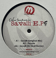Oskar Szafraniec / Savalli E.P (Murge – MRG014, 12inch)