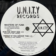 MASTERS OF FUNK / On The West Side / Kool Like Otis (U.N.I.T.Y – SM1012, 12inch)