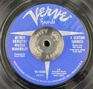 ASTRUD GILBERTO - WALTER WANDERLAY / A Certain Smile (7inch)