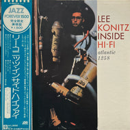LEE KONITZ / Inside Hi-Fi (Atlantic – P-4507A, LP) 帯付