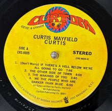 Load image into Gallery viewer, CURTIS MAYFIELD / Curtis ( inc. Move On Up ) Curtom – CRS-8005, LP
