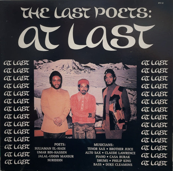 LAST POETS / At Last (Blue Thumb, LP)