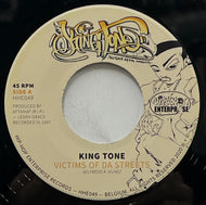 KING TONE / Victims Of Da Streets (Hip-Hop Enterprise – HHE049, 7inch)