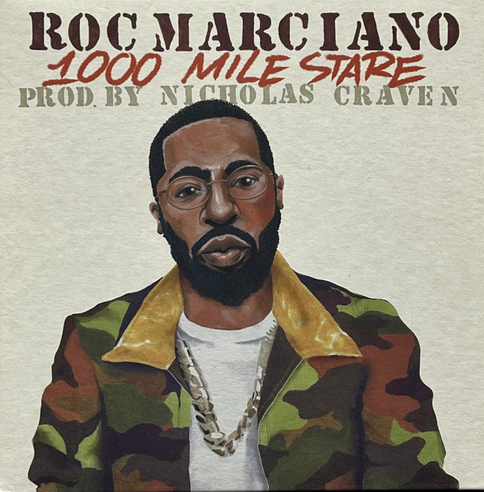 ROC MARCIANO / 1000 Mile Stare (Lowtechrecords – LTR705, 7inch) Green Vinyl.