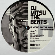 DJ MITSU THE BEATS / A Word To The Wise - Instrumentals (PGLP-P1006/7, 2LP)
