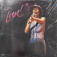NATALIE COLE / Natalie ... Live! (Capitol Records – SKBL-11709, ECS-80499, 2LP)