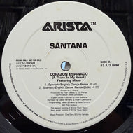 Santana Featuring Maná / Corazon Espinado (A Thorn In My Heart) (ARDP-3850, 12inch)
