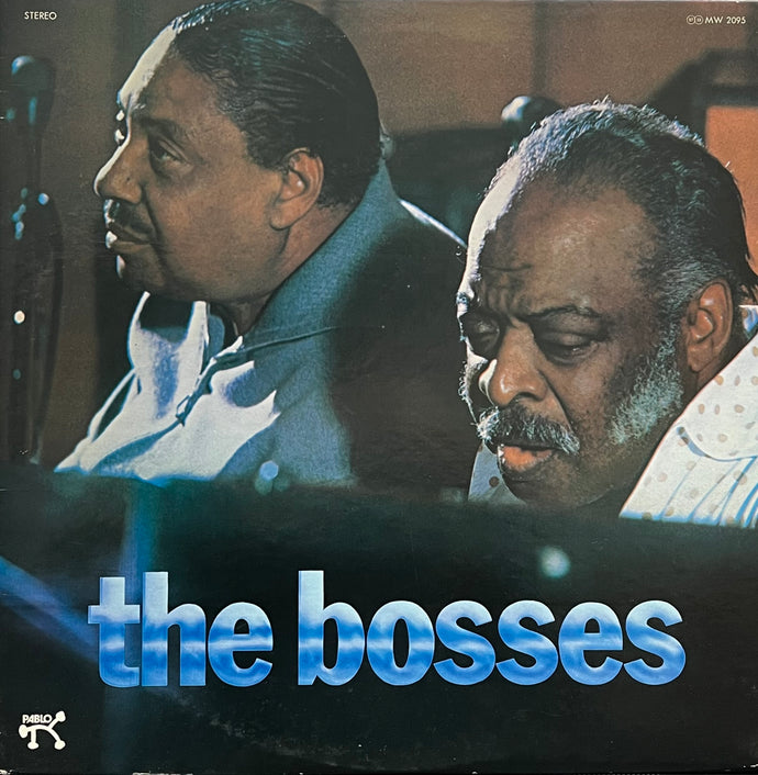 COUNT BASIE - JOE TURNER / The Bosses (Pablo Records – MW 2095, LP)