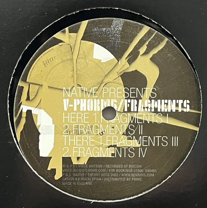 V-PHORMS / Fragments (Native – NTV 3, 12inch)