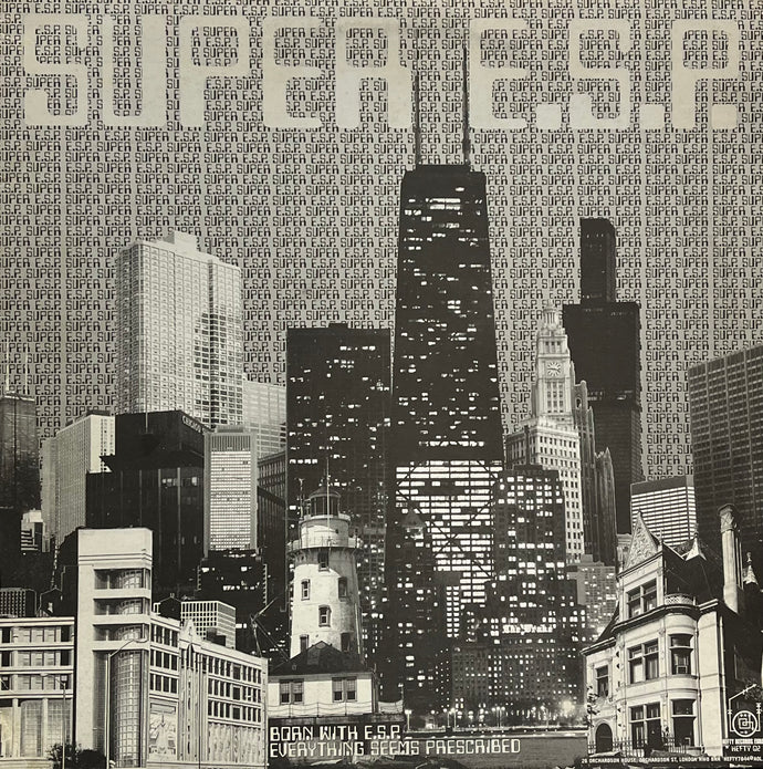 SUPER E.S.P. / Four Songs EP (Hefty Records – HEFTY 008, 12inch)