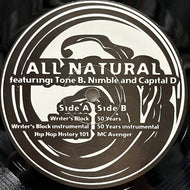 ALL NATURAL / Writer's Block / 50 Years (4112-001, 12inch)
