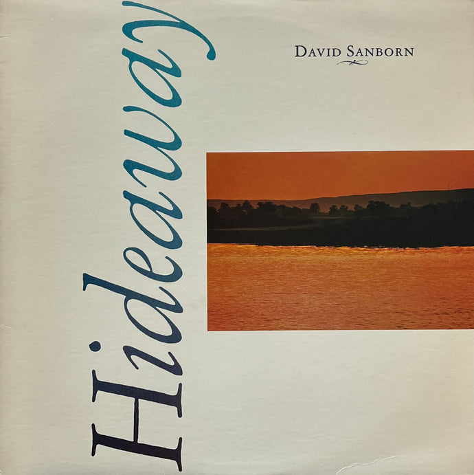 DAVID SANBORN / Hideaway (Warner Bros. Records – BSK 3379, LP)