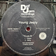 YOUNG JEEZY / I Luv It (DEFR 16648-1, 12inch)