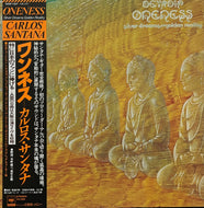CARLOS SANTANA / Oneness, Silver Dreams - Golden Reality (CBS/Sony, 25AP 1337,LP) 帯付