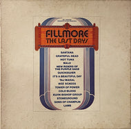 V.A. (Grateful Dead, Taj Mahal, It's A Beautiful Day)  / Fillmore The Last Days (Warner Bros. Records – P-5055-7W, 3LP+7inch)