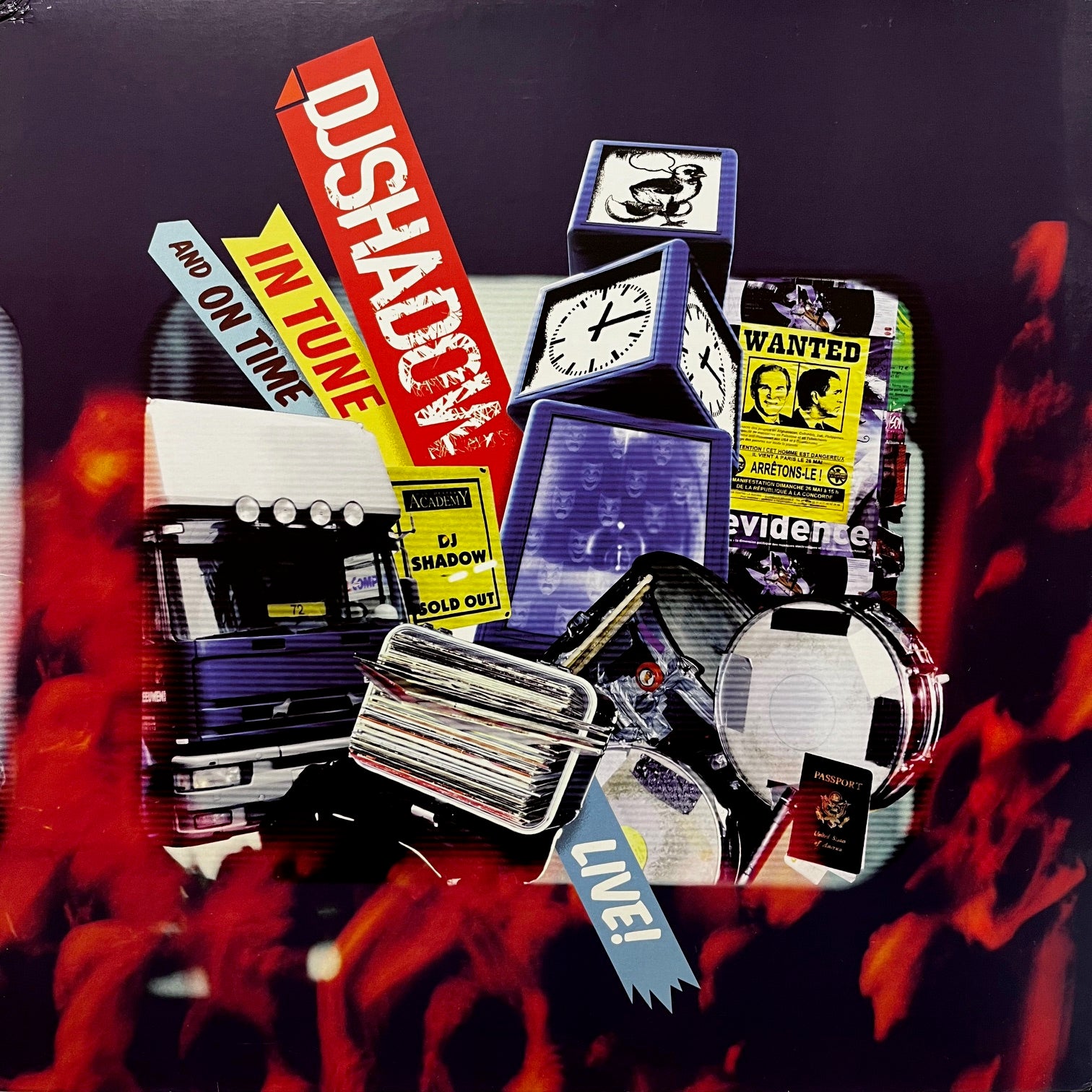 DJ SHADOW / In Tune And On Time Live! (B0002745-01, 2LP) – TICRO