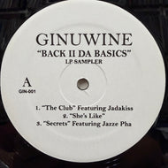GINUWINE / Back II Da Basics Sampler (GIN-001, 12inch)