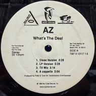 AZ / What's The Deal / Tradin' Places (7087 6 13117 1 6, 12inch)