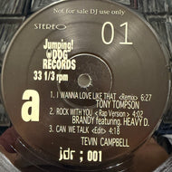 V.A. (TONY THOMPSON, PENNY FORD) / JUMPING DOG RECORDS 01 ( jdr; 001, 12inch)