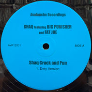 SHAQUILLE O'NEAL / Shaq Crack And Pun (AVA 12001, 12inch)