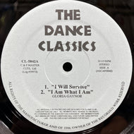 V.A. (GLORIA GAYNOR, WEATHER GIRLS) / The Dance Classics (CL-5842, 12inch)