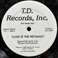 MFSB - CHI-LITES / Love Is The Message / My First Mistake (T.D.-804, 12inch)