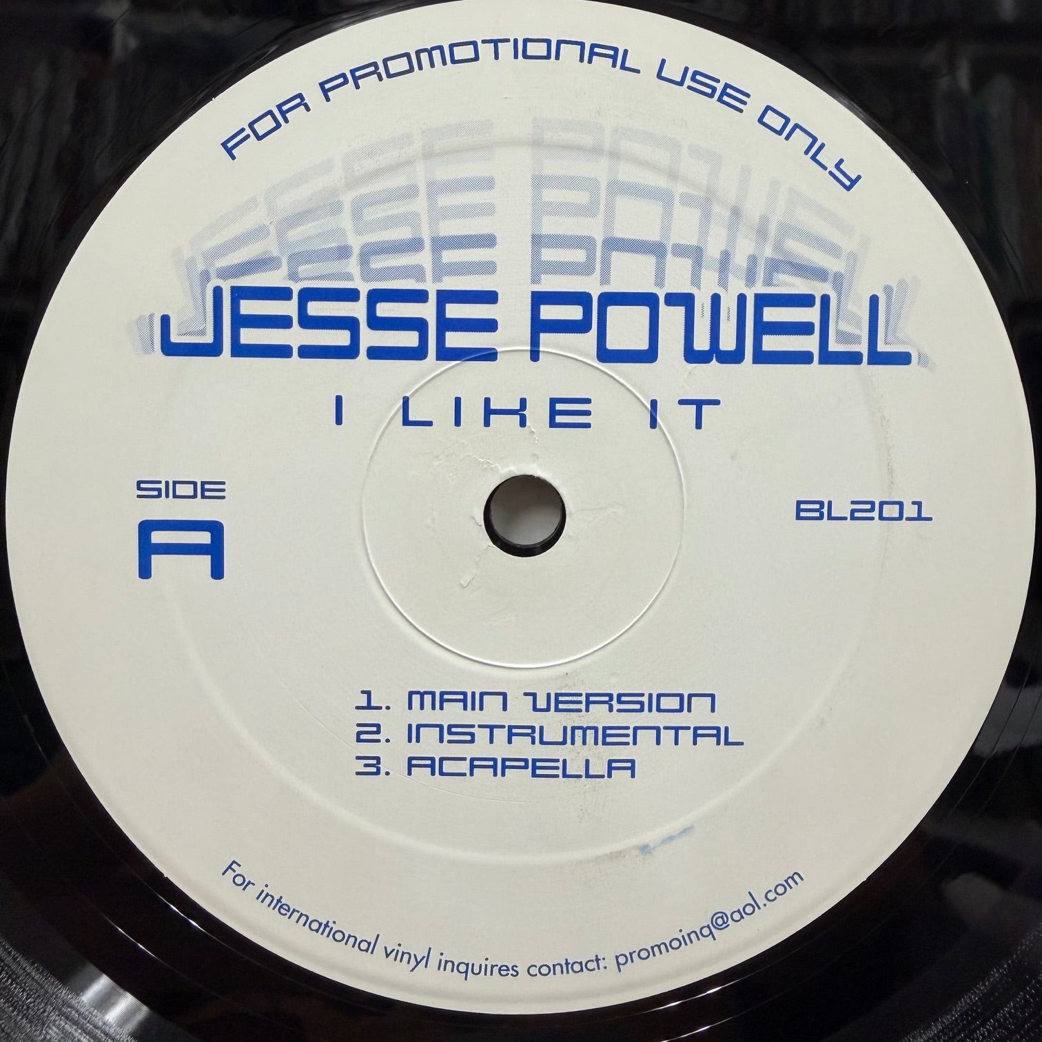 JESSE POWELL / I Like It / Talking In Your Sleep (BL201, 12inch