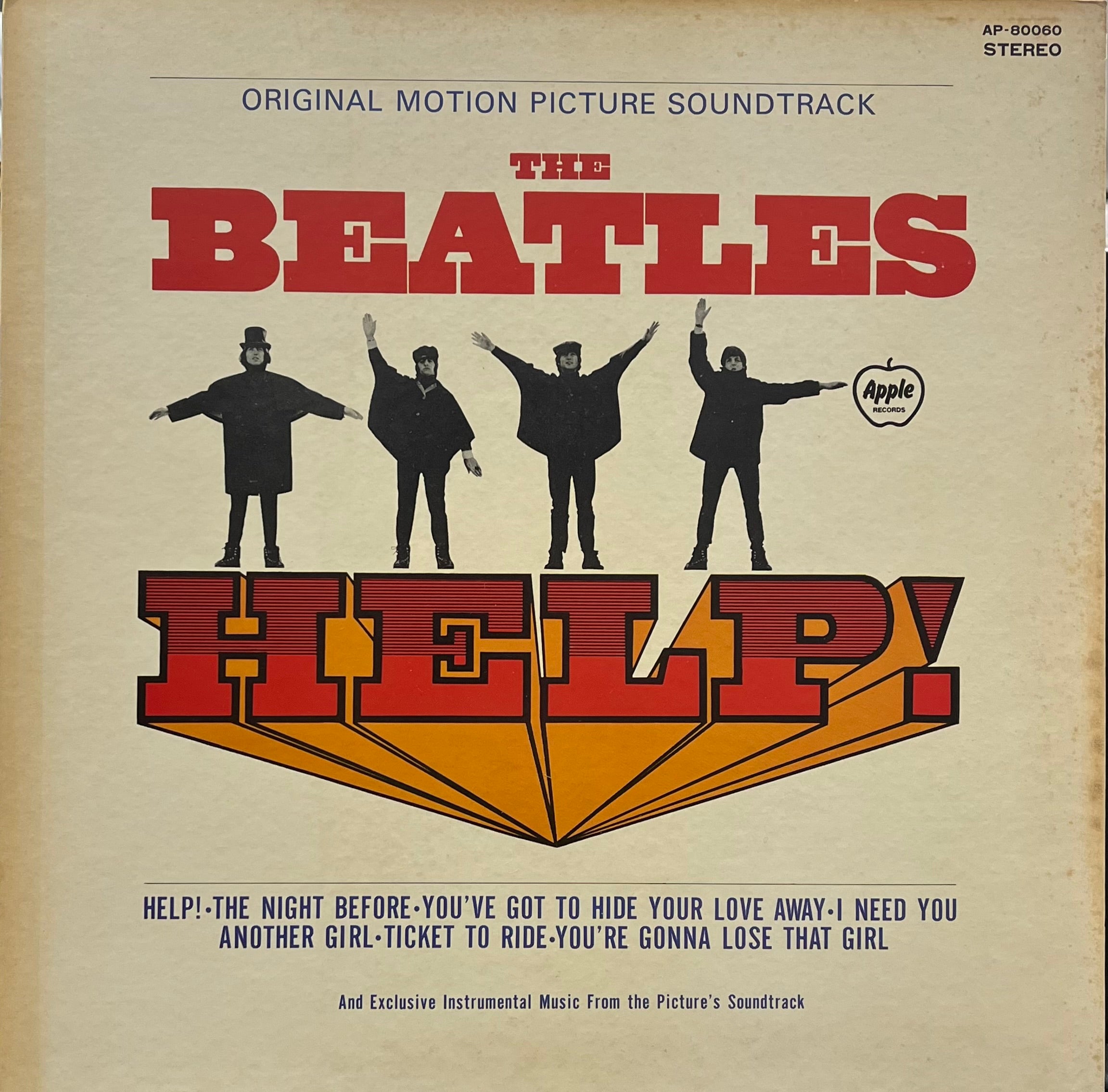 BEATLES /Help! (Apple, AP-80060, LP) – TICRO MARKET