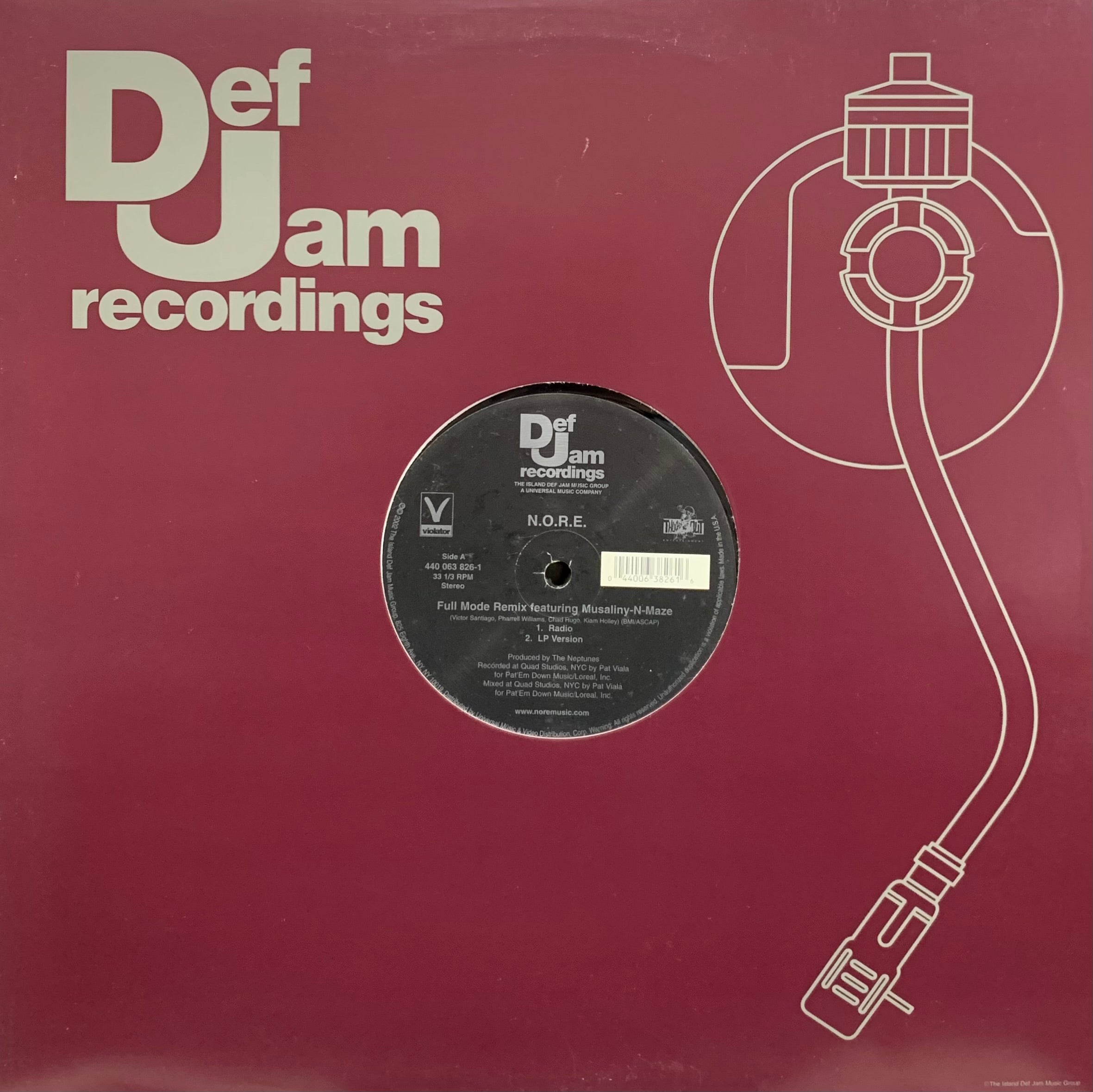 N.O.R.E. / Full Mode (Remix) (Def Jam – 440 063 826-1, 12inch