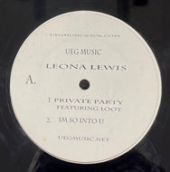 LEONA LEWIS / Private Party / I'm So Into You (UEG Music, 12inch)