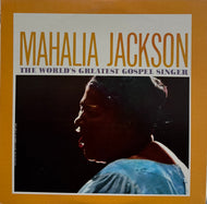 MAHALIA JACKSON / The World's Greatest Gospel Singer (CBS/Sony – 20AP 1824, LP)