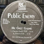 PUBLIC ENEMY / He Got Game (Def 233-1, 12inch) Promo
