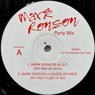 MARK RONSON / Party Mix (RONSON 01, 12inch)