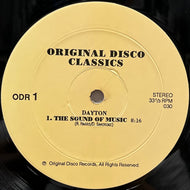 DAYTON - JACKSON SISTERS / The Sound Of Music / I Believe In Miracles (ODR 1, 12inch)